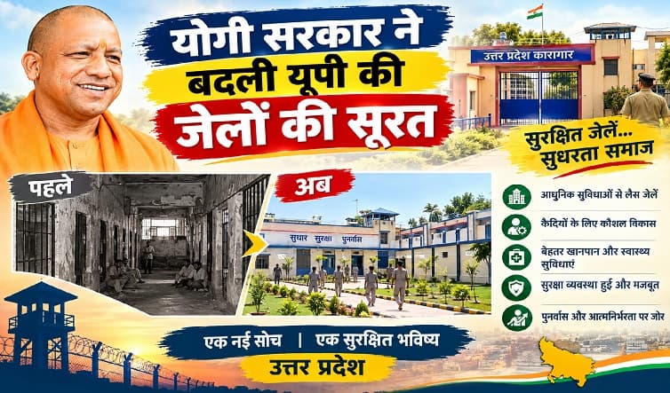 योगी सरकार ने 17 हजार करोड़ से बदली यूपी की जेलों की सूरत