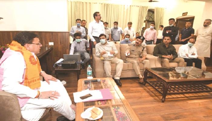 मुख्यमंत्री धामी ने हरिद्वार के विकास कार्यों की समीक्षा की