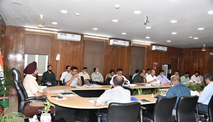 मुखय सचिव की अध्यक्षता में राज्य खाद्य सुरक्षा मिशन की बैठक हुई 