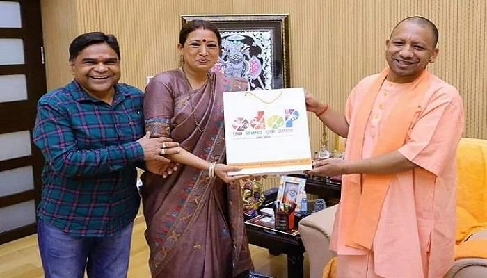 उत्तराखंड की कैबिनेट मंत्री रेखा आर्या ने सीएम योगी से की भेंट