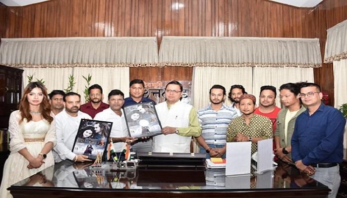 गायक पवनदीप ने मुख्यमंत्री धामी से की शिष्टाचार भेंट