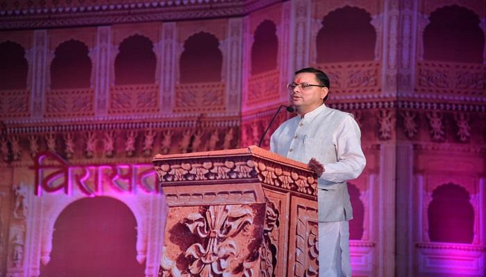 सीएम धामी ने विरासत मेले का किया शुभारंभ