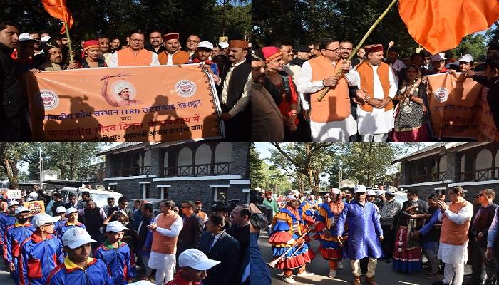 सीएम धामी ने बिरसा मुंडा को किया नमन