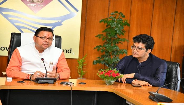 गीतकार प्रसून जोशी बने उत्तराखंड के ब्रांड एम्बेसडर