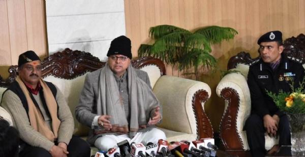 सीएम धामी ने आपदाग्रस्त क्षेत्रों का किया स्थलीय निरीक्षण, लोगों को कंबल भी किए वितरित
