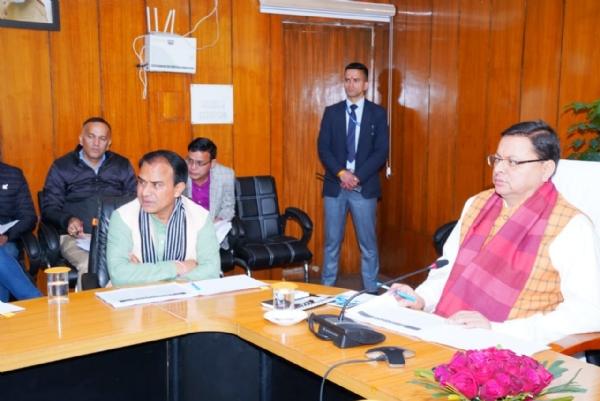 सीएम धामी ने बैंकों को ऋण जमा अनुपात बढ़ाने का दिया निर्देश