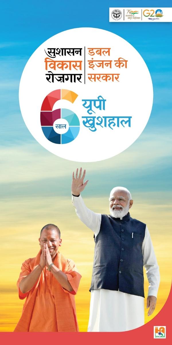Twitter पर 85 करोड़ से ज्यादा यूजर्स तक पहुंचा हैशटैग 6 साल यूपी खुशहाल