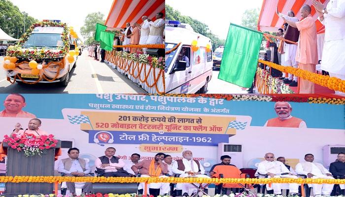 अब एक कॉल पर यूपी के बीमार पशुधन के लिए उपलब्ध होंगे डॉक्टर