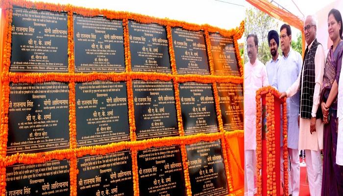 एके शर्मा ने चार वार्डों में खड़ंजा निर्माण कार्य को दी हरी झंडी