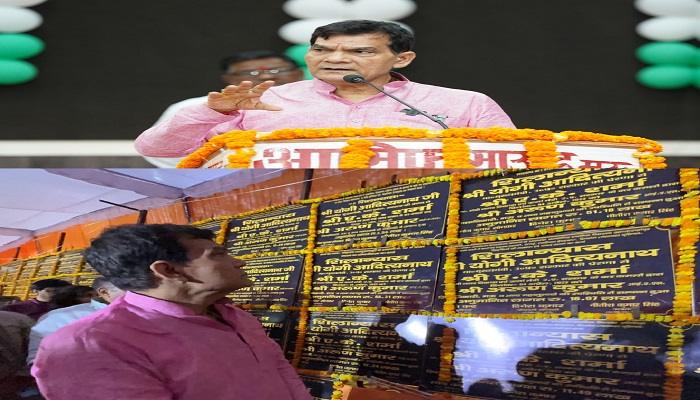 एके शर्मा ने कम्यूनिटी हाल बकवल में 29 करोड़ रुपए के विकास कार्यों का किया लोकार्पण व शिलान्यास