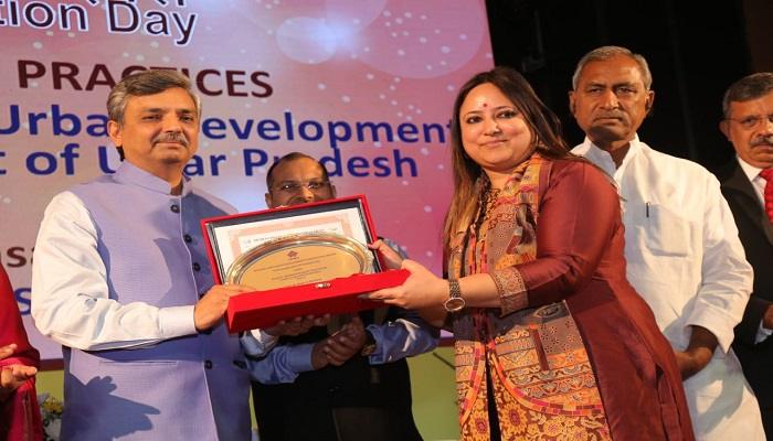 उप्र को स्वच्छ विरासत अभियान के लिए मिला प्रतिष्ठित हडको अवार्ड