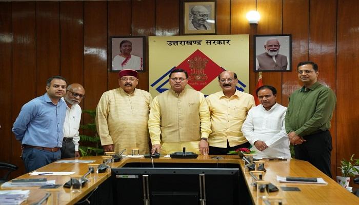 सीएम धामी ने किया पैच रिपोर्टिंग एप का शुभारंभ
