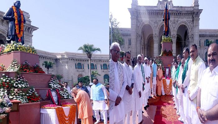 किसानों व श्रमिकों के कल्याण के लिए समर्पित था चौधरी चरण सिंह का जीवनः सीएम योगी