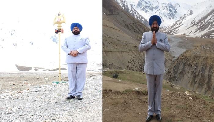 राज्यपाल ने आदि कैलाश” व “ओम पर्वत” के किए दर्शन