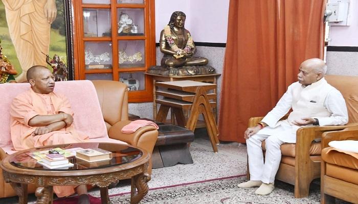 हिमाचल प्रदेश के राज्यपाल ने सीएम योगी से की शिष्टाचार भेंट