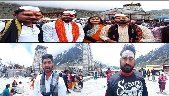 केदारनाथ धाम पहुंच रहे श्रद्धालुओं को मिल रही बेहतर सुविधाएं