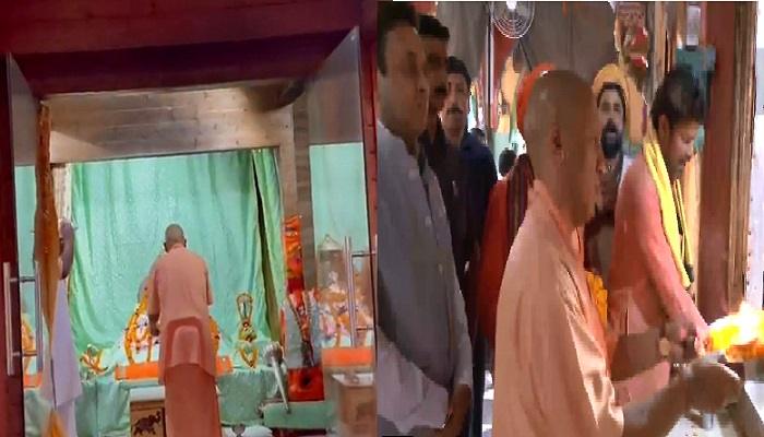 सीएम योगी ने किए रामलला व हनुमानगढ़ी के दर्शन