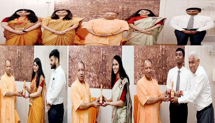 UPSC अभ्यर्थियों को सीएम योगी ने किया सम्मानित, अधिकारियों को दिए दिशा निर्देश