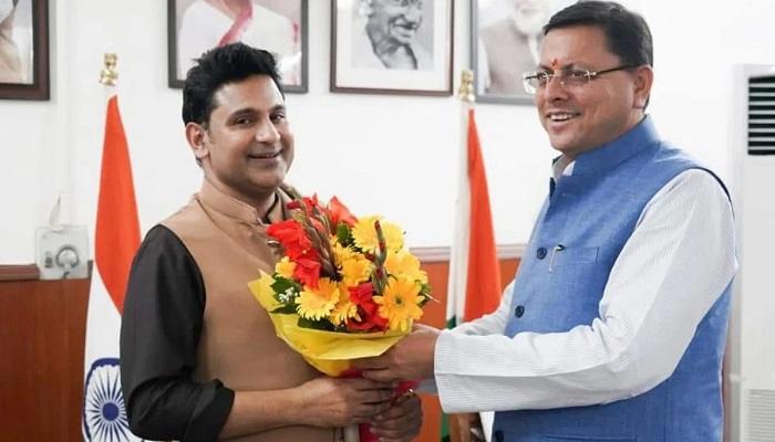 आदिपुरुष की रिलीज़ से पहले सीएम धामी से मिले मनोज मुंतशिर