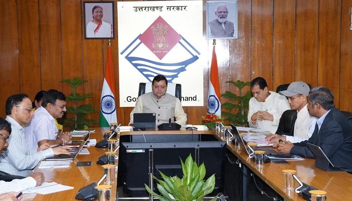 अक्टूबर 2026 तक हरिद्वार-ऋषिकेश गंगा कॉरिडोर के सभी कार्यों को करें पूरा: सीएम धामी