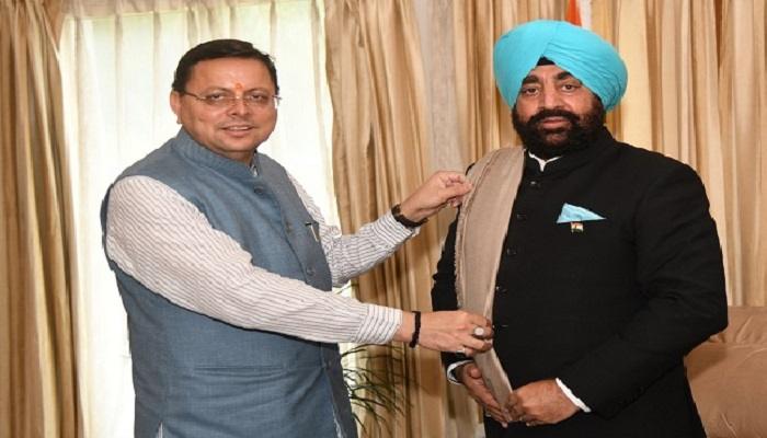 सीएम धामी ने राज्यपाल से की भेंट