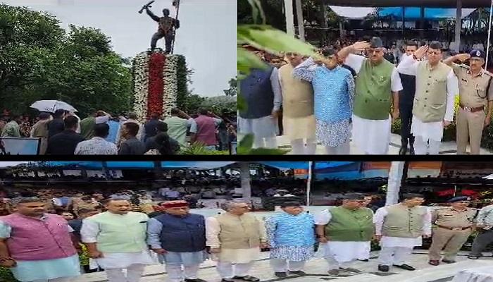 कारगिल युद्ध के बलिदानियों को सीएम धामी ने दी श्रद्धांजलि