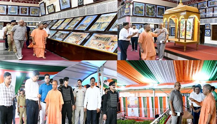 पीएम की भव्य अगवानी को सीएम ने डेरा डाला