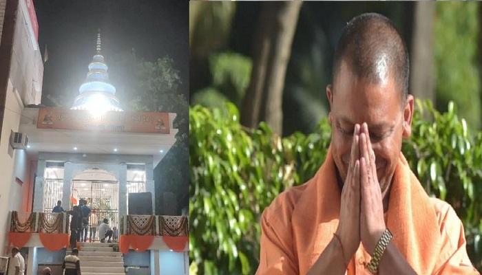 सीएम योगी ने श्री झूलेलाल मंदिर का किया लाेर्कापण