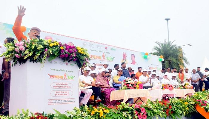 हम सब ने यह ठाना है लखनऊ को स्वच्छ बनाना है, यूपी भी बनेगा इंदौर