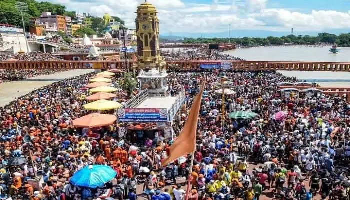 हरिद्वार: अब तक ढाई करोड़ से ज्यादा कांवड़ियों ने भरा गंगा जल