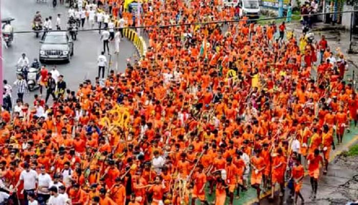 अंतिम दौर में उमड़ा लाखों डाक कांवड़ियों का सैलाब