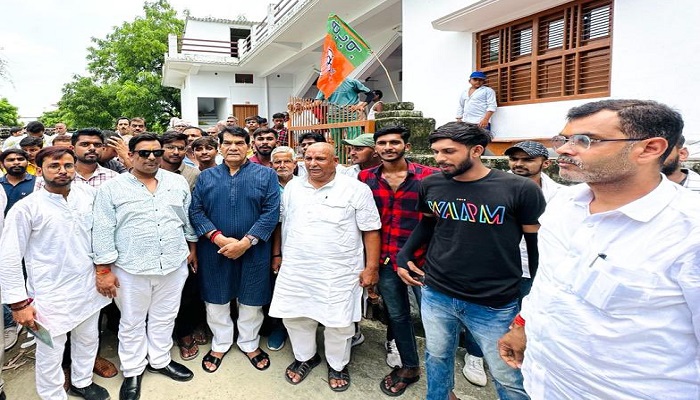 नगर विकास मंत्री ने जनता से दारा सिंह चौहान के पक्ष में वोट डालने का अपील की