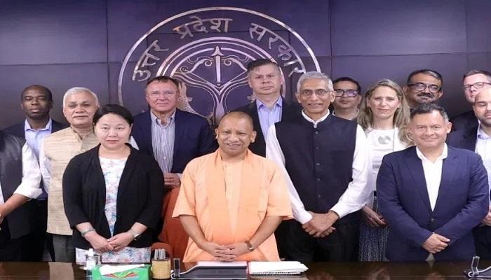 सीएम योगी से मिला वर्ल्ड बैंक का डेलिगेशन