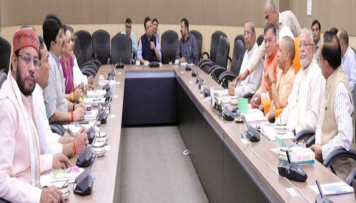उप्र विधानसभा के मानसून सत्र से पहले सीएम योगी ने की सर्वदलीय बैठक