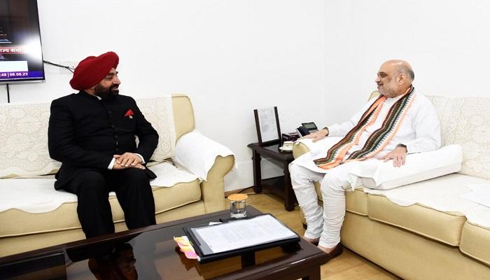 उत्तराखंड के राज्यपाल ने अमित शाह से की शिष्टाचार भेंट