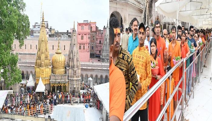 सावन में अबतक 88 लाख शिव भक्तों ने बाबा विश्वनाथ के मंदिर में किया दर्शन पूजन