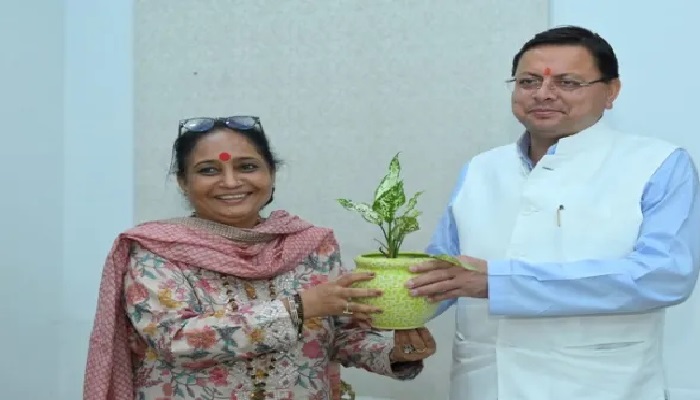 विधानसभा अध्यक्ष ने मुख्यमंत्री धामी से की शिष्टाचार भेंट