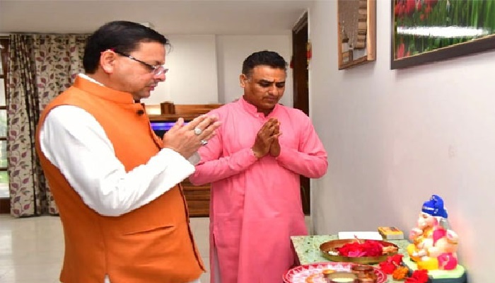 सीएम धामी ने प्रदेशवासियों को “श्री गणेश चतुर्थी” के पर्व की दी हार्दिक बधाई एवं शुभकामनाएं