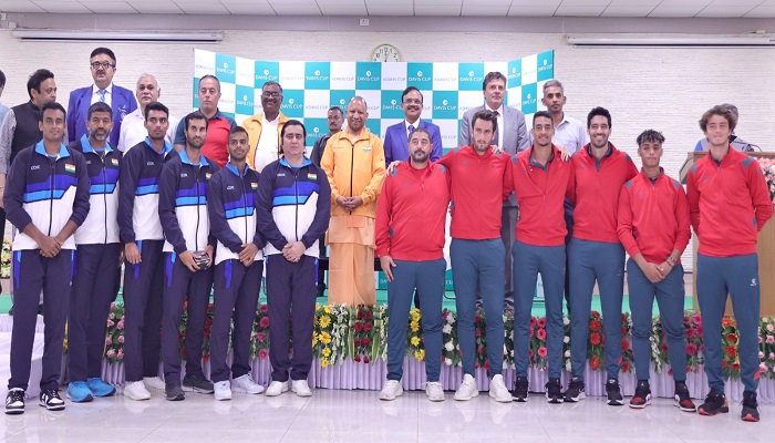 प्रदेश के युवाओं को खेलों के प्रति प्रेरित करेगा डेविस कप का आयोजनः सीएम योगी