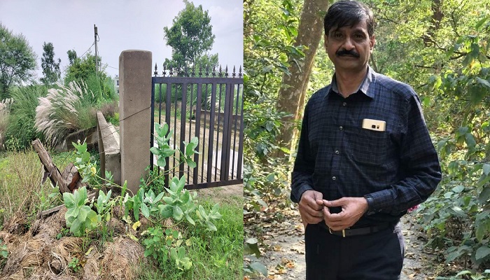 नदी की कई बीघा जमीन पर भूमाफिया ने किया कब्जा, प्रशासन ने टेके घुटने