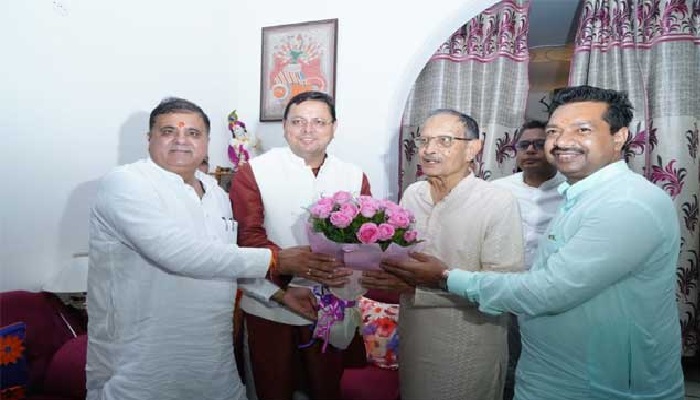 सीएम धामी ने पूर्व मुख्यमंत्री मेजर जनरल भुवन चंद्र खंडूरी को जन्मदिवस की दी बधाई