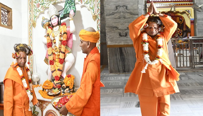 तिलकोत्सव में संतों व श्रद्धालुओं ने लिया गोरक्षपीठाधीश्वर का आशीर्वाद