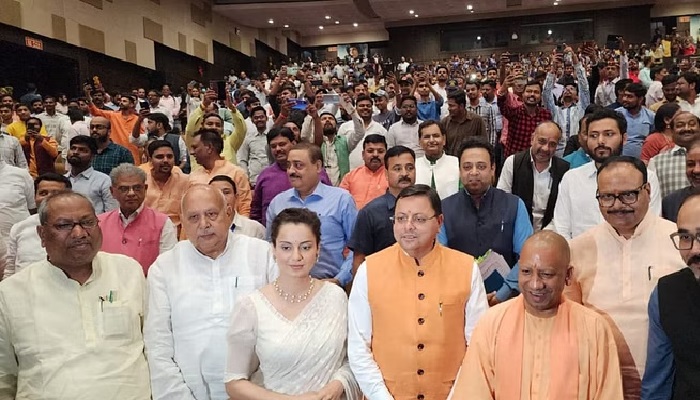 भाई जी अन्न क्षेत्र के शुभारंभ कार्यक्रम में शामिल हुए सीएम योगी