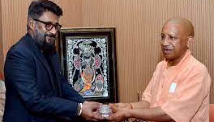 ‘द वैक्सीन वॉर’ के निर्देशक विवेक रंजन अग्निहोत्री ने सीएम योगी से की मुलाकात