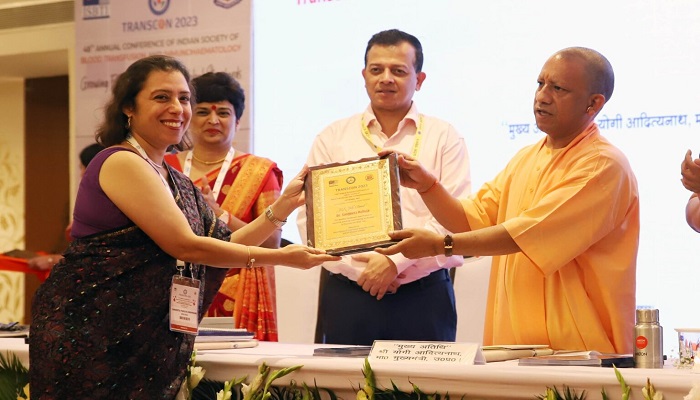 एक यूनिट ब्लड से टेक्नोलॉजी का प्रयोग कर कई लोगों की जान बचायी जा सकती है: सीएम योगी