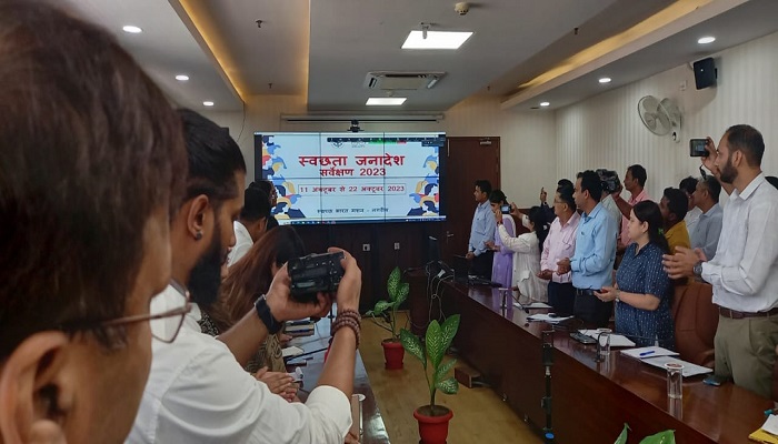 एके शर्मा ने स्वच्छता जनादेश सर्वेक्षण अभियान की गहन मानीटरिंग के दिये निर्देश