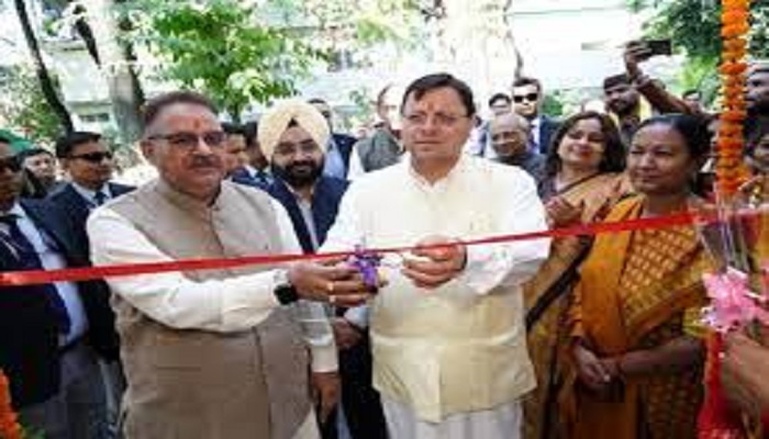 सीएम धामी ने मिलेट बेकरी आउटलेट का किया शुभारंभ