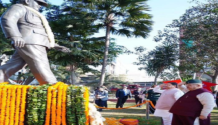 प्रथम CDS जनरल बिपिन रावत को द्वितीय पुण्यतिथि पर सीएम धामी ने दी श्रद्धांजलि