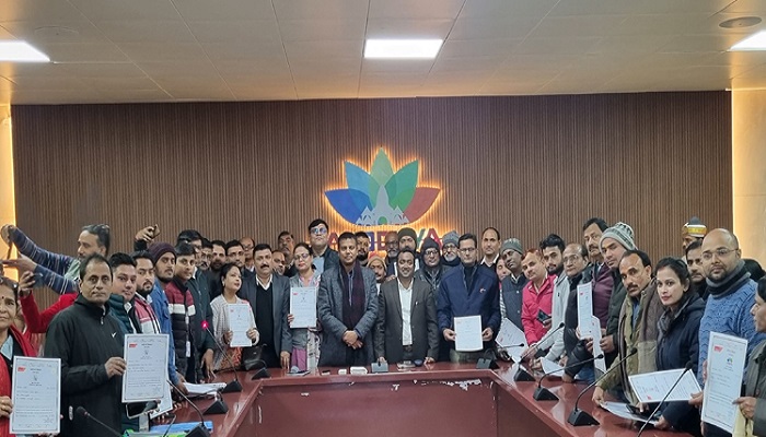 रामोत्सव 2024: 75 नए भवन स्वामियों को दिया गया पेइंग गेस्ट प्रणाम पत्र