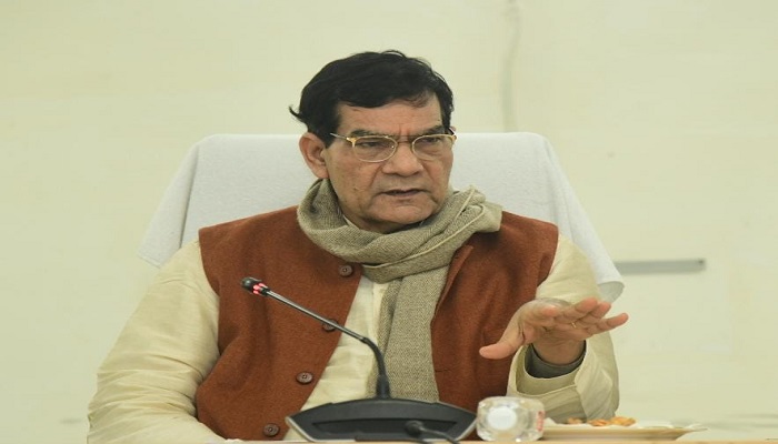 प्राण प्रतिष्ठा समारोह की तैयारियों का जायजा लेने अयोध्या पहुंचे नगर विकास मंत्री